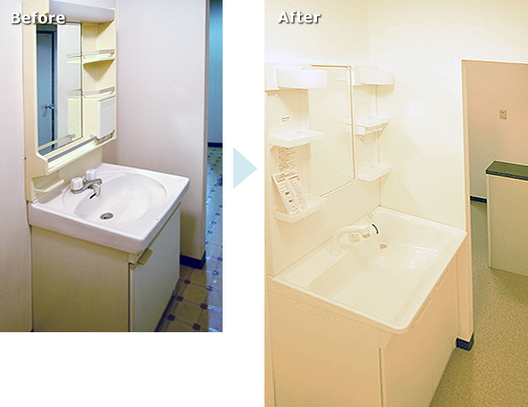 キッチンのレンジフードの取り替え