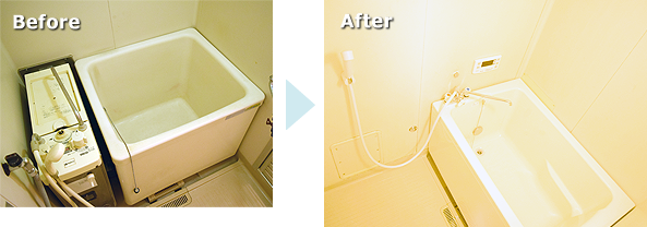 キッチンのレンジフードの取り替え